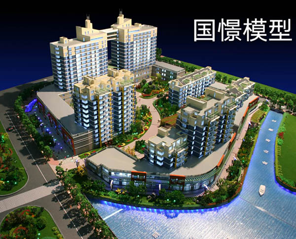 安福县建筑模型