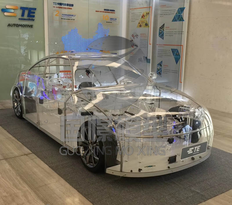 安福县透明车模型